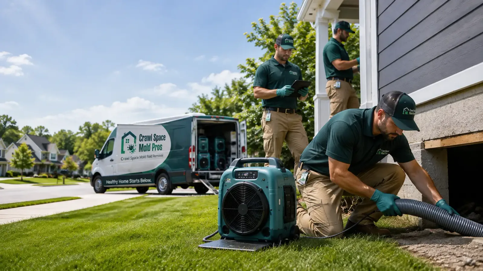 Crawl Space Mold Removal in Watson, MN